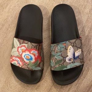 GUCCI SLIDES ONLY WORE once